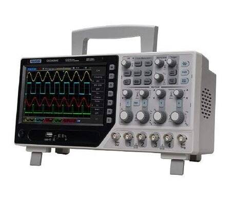 Hantek DSO4084C 80MHz 4CH Storage Oscilloscope With Signal Source CN Plug - 1