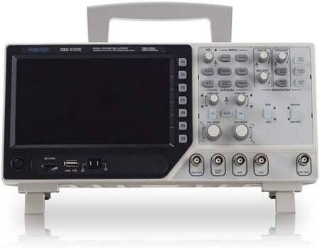 Hantek DSO4102C 100MHz 2CH Oscilloscope Arbitrary Function Signal Generator UK Plug - 2