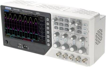 Hantek DSO4104B 4CH Storage Oscilloscope 100MHz UK Plug - 4