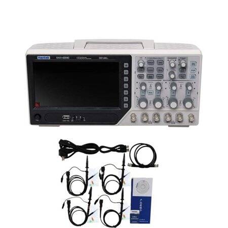 Hantek DSO4204C 200MHz 4CH Storage Oscilloscope With Signal Source CN Plug - 1