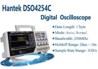 Hantek DSO4254C 250MHz 4CH Storage Oscilloscope With Signal Source CN Plug - 3