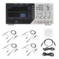 Hantek DSO4254C 250MHz 4CH Storage Oscilloscope With Signal Source UK Plug - 1