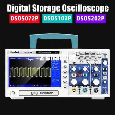 Hantek DSO5072P Oscilloscope 2 Channels 70Mhz EU Plug - 2