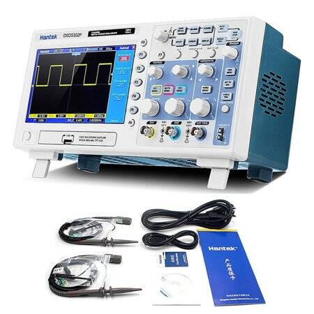 Hantek DSO5102BMV 100MHz 1GSa/s 2CH 2M Digital Storage Oscilloscope Built-in Video And 2GB Flash Memory CN Plug - 1