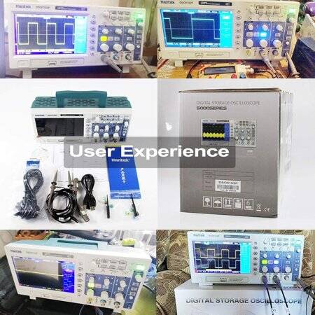 Hantek DSO5102P Oscilloscope 2 Channels 100Mhz UK Plug - 5