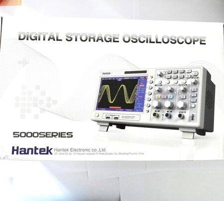 Hantek DSO5202P Oscilloscope 2 Channels 200Mhz UK Plug - 5