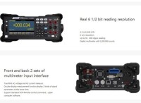 HANTEK HDM3065B 6 1/2 Digital Desktop Multimeter A Single Rear Panel UK Plug Interface USB 232 485 LAN - 4