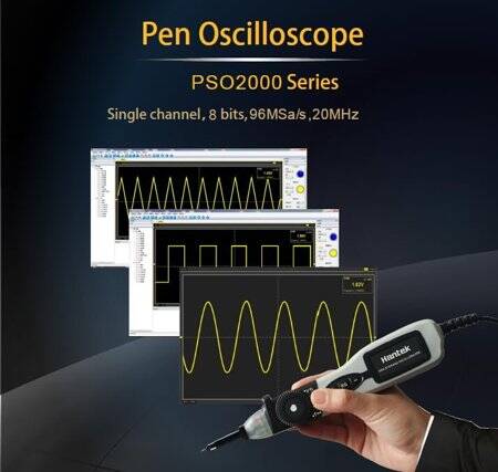 Hantek PSO2020.20MHz USB Portable Pen Osiloskop - 5