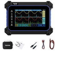 Hantek TO1112 Touch Screen Digital Oscilloscope 2 Kanal 110Mhz 250MSa/s 8M Storage Depth US Plug With Battery - 1