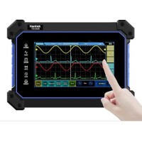 Hantek TO1254D Touch Screen Digital Oscilloscope 4CH 250Mhz 1GSa/s + 25Mhz Signal Source+Multimeter EU Plug With Battery - 1