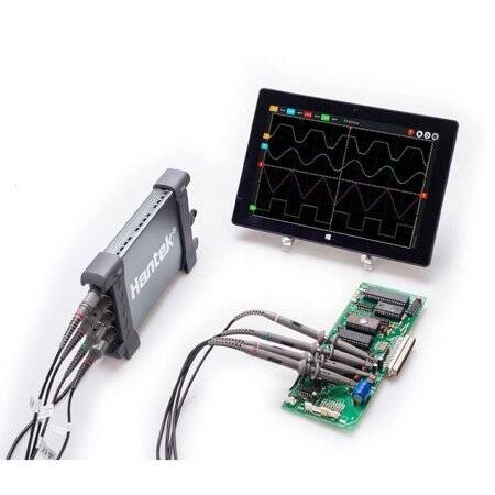 Hantek6074BD 70MHz 4CH Oscilloscope Arbitrary Waveform Generator - 1