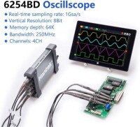 Hantek6104BD 100MHz 4CH Oscilloscope Arbitrary Waveform Generator - 5