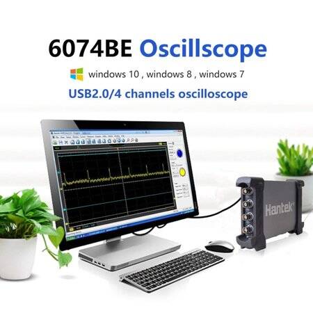 Hantek6104BE 100MHz 4CH Automobile Diagnostic Oscilloscope - 4