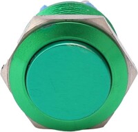 High Head 19mm Waterproof Self-Resert Metal Push Button Switch Without Light - 3