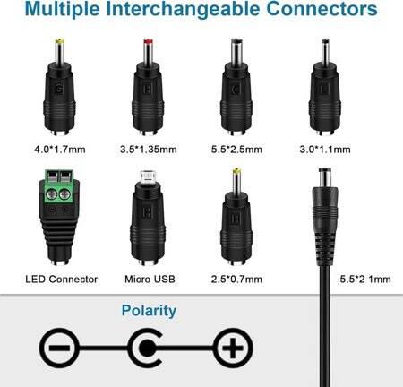 High Quality Full Amperes 12.6V 500MA Lithium Battery Charger AU Plug - 3