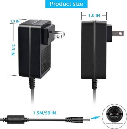 High Quality Full Amperes 24V 1.5A EU Plug Adapter - 2