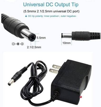 High Quality Full Amperes 3V 1A EU Plug Adapter - 4