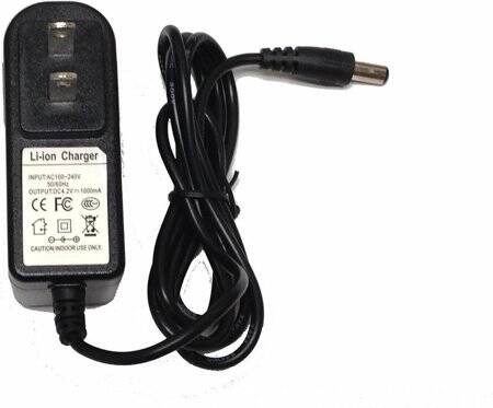 High Quality Full Amperes 4.2V 1A Lithium Battery Charger US Plug - 1