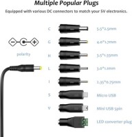 High Quality Full Amperes 5V 1.5A UK Plug Adapter - 2