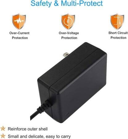 High Quality Full Amperes 6V 3A EU Plug Adapter - 5