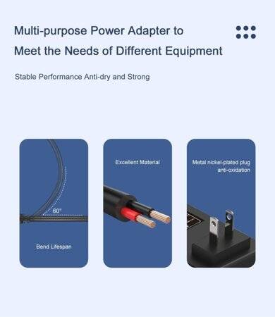 High Quality Full Amperes 9V 2A AU Plug Adapter - 5