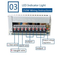 High Quality Power Supply 250W 12V 21A Long Style - 4