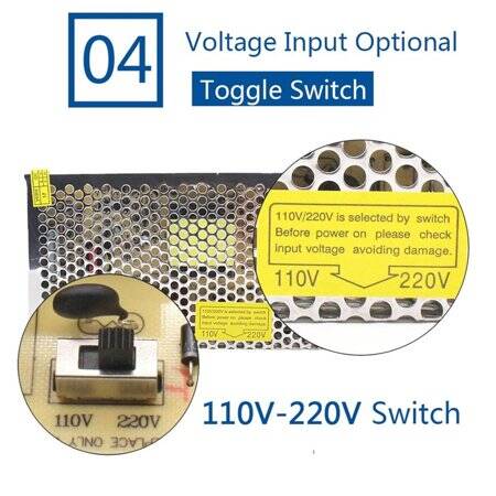 High Quality Power Supply 250W 12V 21A Long Style - 5