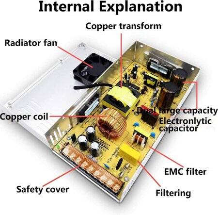 High Quality Power Supply 360W 12V 30A Long Style - 4