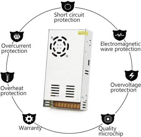 High Quality Power Supply 360W 12V 30A Long Style - 5