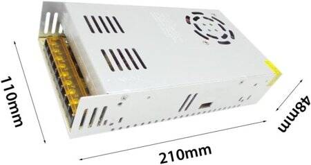 High Quality Power Supply 500W 24V 20A With Fan - 2