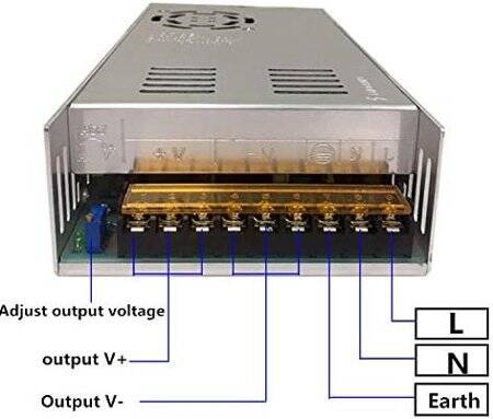 High Quality Power Supply 600W 12V 50A S-600-12 - 4