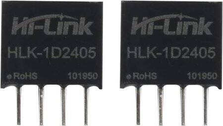 HLK-1D2405 DC-DC 24V To 5V Power Supply Module (New Model: B2405S-1WR3) - 1