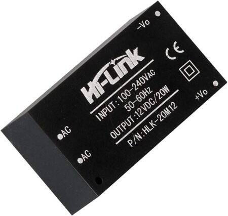 HLK-20M12 AC-DC 220V To 12V Power Supply Module - 1