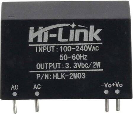 HLK-2M03 AC-DC 220V To 3.3V Power Supply Module - 2