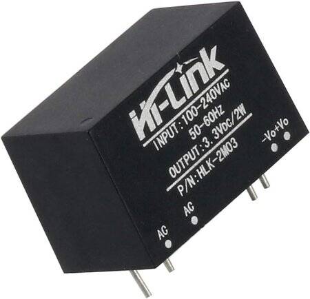 HLK-2M03 AC-DC 220V To 3.3V Power Supply Module - 3