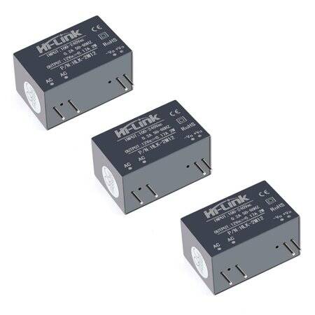 HLK-2M12 AC-DC 220V To 12V Power Supply Module - 1