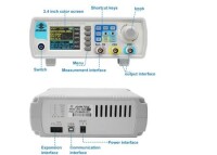 JDS-6600 40MHz Dual-Channel Fully CNC DDS Arbitrary Wave Function Signal Generator Pulse Signal Source Frequency Meter EU Plug - 3