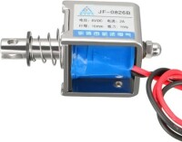 JF-0826 DC6V 20N 10mm Frame Type Electromagnet Lock - 4