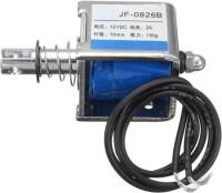 JF-0826B DC12V 20N 10mm Permeable Electromagnet Lock - 3