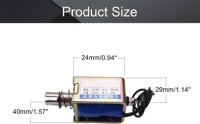 JF-1040 DC12V 25N 10mm Frame Type Electromagnet Lock - 2