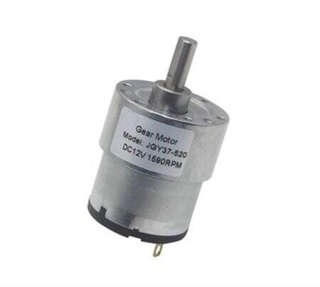 JGB37-520 DC12V 200RPM Miniature Forward And Reverse Brushed DC Speed Reducer Motor - 1