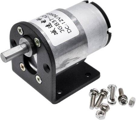 JGB37-520 DC12V 45RPM Miniature Forward And Reverse Brushed DC Speed Reducer Motor - 1