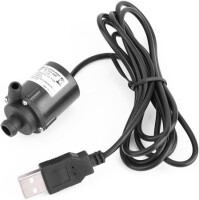 JT-160A 5V 120L/ H Miniature Brushless DC Water Pump With USB - 5