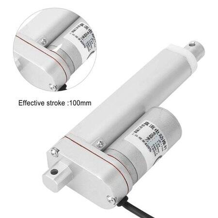 LA-T8-100 Stroke Length 100mm 15mm/S 64N DC6V Electric Putter Electric Linear Actuator Putter For Doors Windows - 2