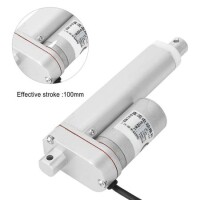 LA-T8-100 Stroke Length 100mm 15mm/S 64N DC6V Electric Putter Electric Linear Actuator Putter For Doors Windows - 5