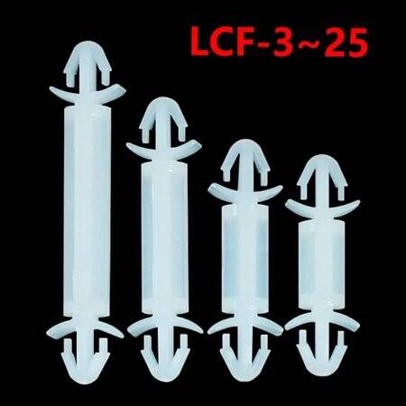 LCF-3 M3 Aircraft Type Isolation Column PCB Nylon Isolation Column White 3-2mm - 3