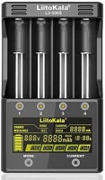 LiitoKala Lii-300 18650 Battery Charger 18650 26650 14500 10440 17500 1.2V AA AAA Capacity Test Usb 5V Output Large LCD Display Full Set US Plug - 1