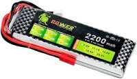 Lion 2200MAH 2S 7.4V 35C High Power High Quality Model Airplane LIPO Battery T Female - 3