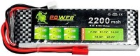 Lion 2200MAH 2S 7.4V 35C High Power High Quality Model Airplane LIPO Battery T Female - 4