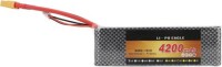 Lion 4200MAH 2S 7.4V 35C High Power High Quality Model Airplane LIPO Battery T Female - 1